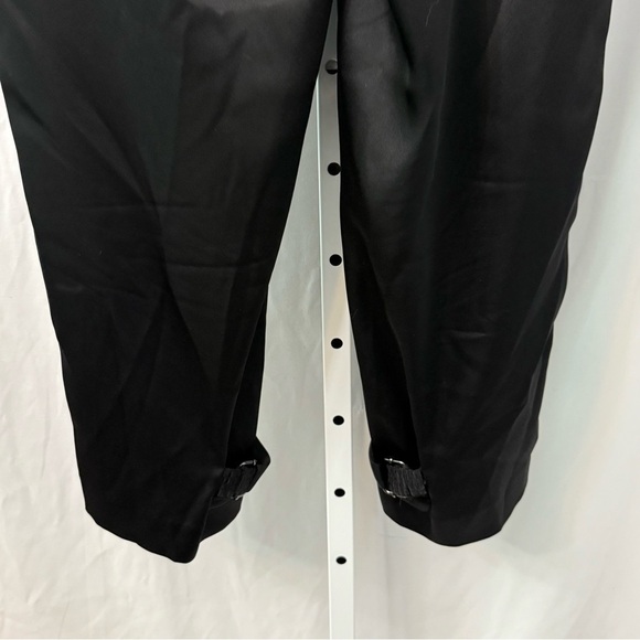 Aritzia Babaton Refined Satin Black Cargo Pant NWOT - Picture 13 of 14